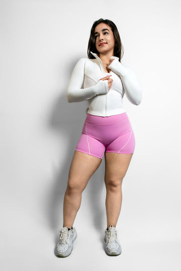 Elite Sculpt Jacket - Pure Snow