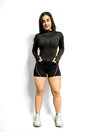 Elite Sculpt Jacket - Midnight Night
