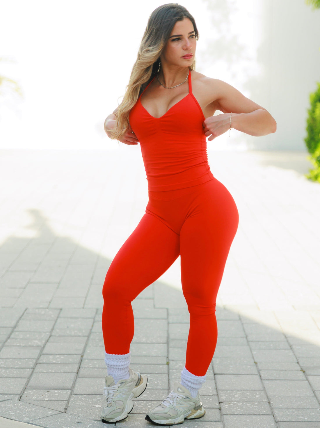 SculptForm Legging - Hot Flame